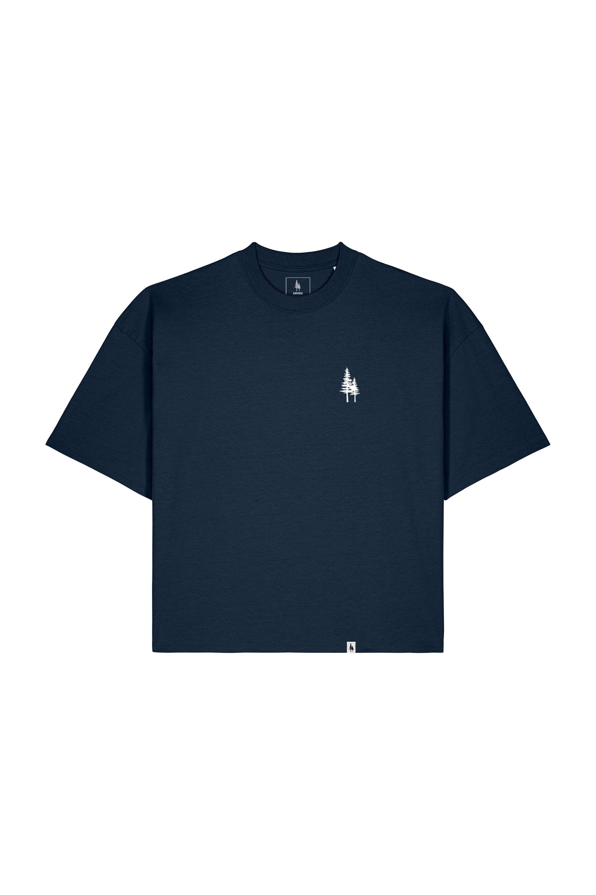 Tricou Hyro print Logo Empath French Navy - fata