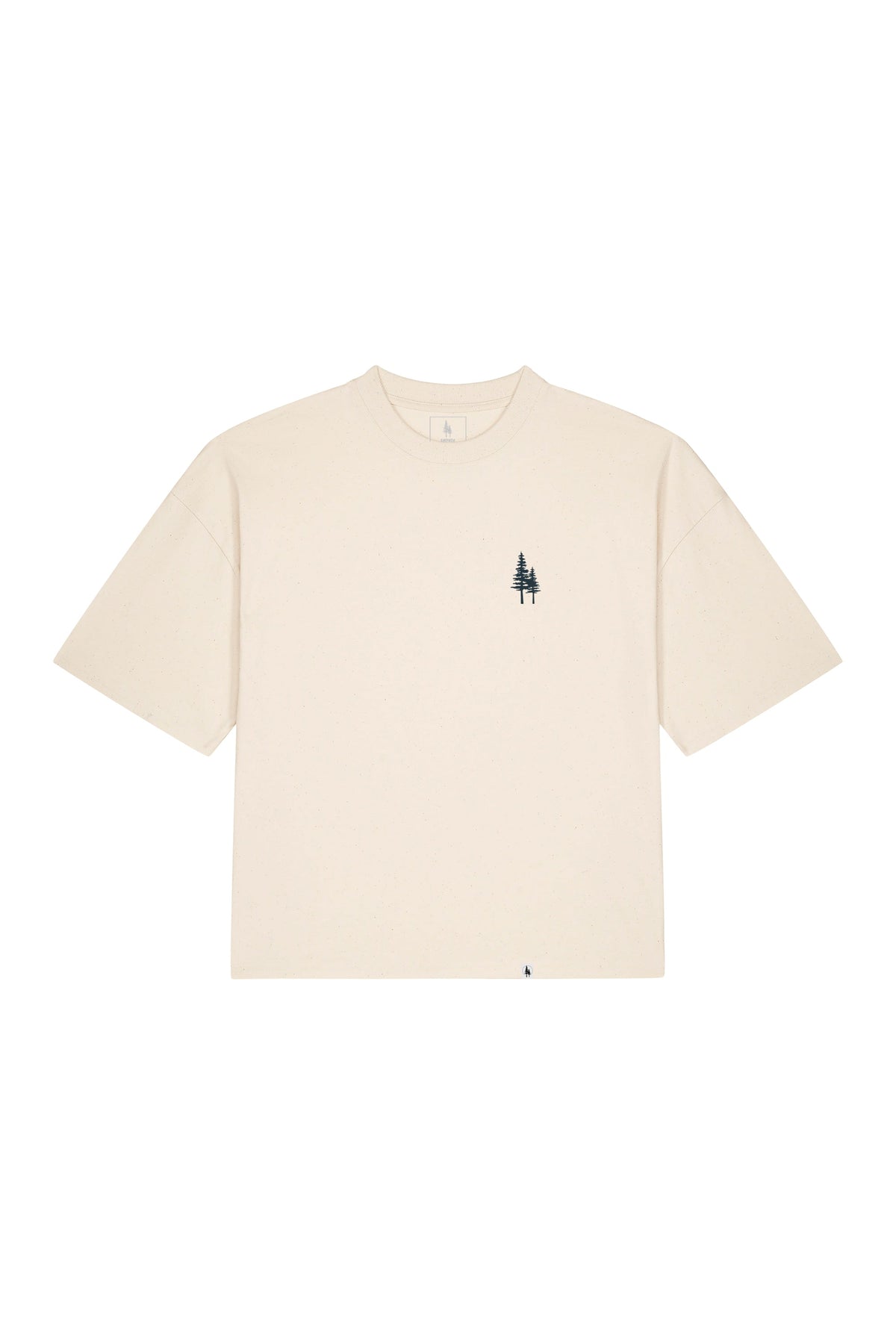 Tricou Hyro print Logo Empath Natural Raw - fata