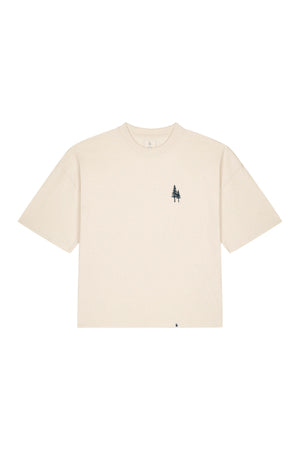 Tricou Hyro print Logo Empath Natural Raw - fata