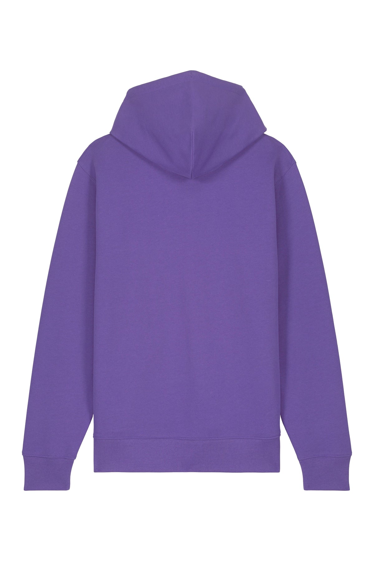 Hanorac premium cu fermoar Korin, Logo Brodat – Purple Love – spate