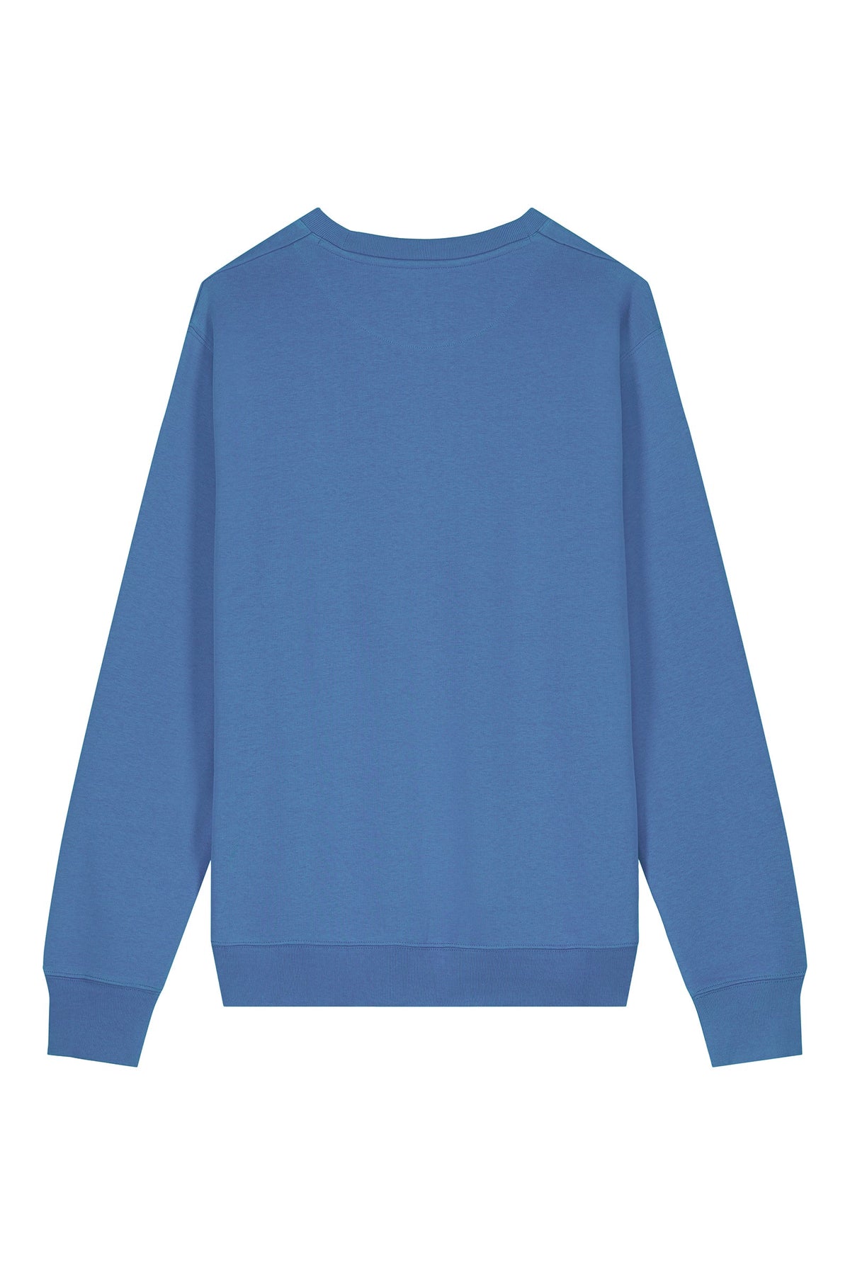 Bluza unisex subtire Mato, print Logo Empath – Bright Blue – spate