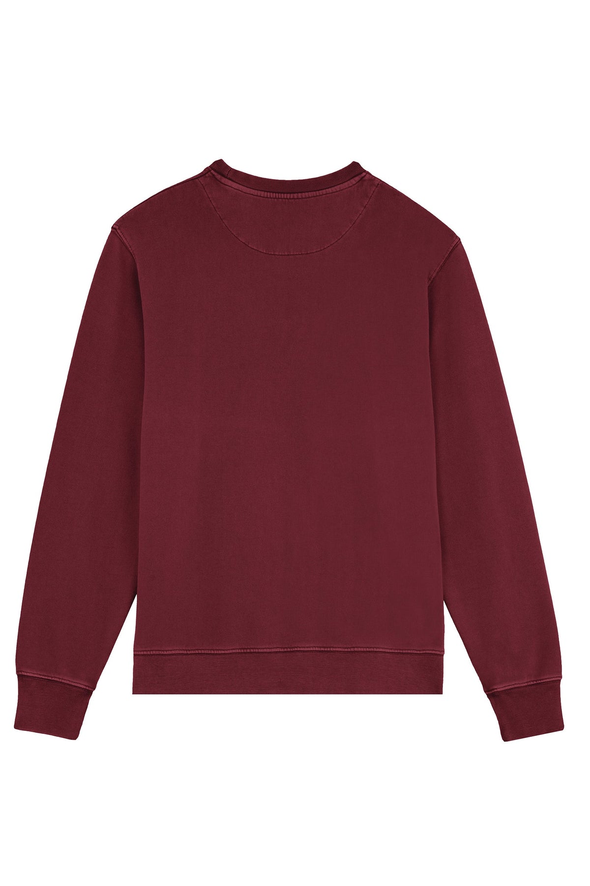 Bluza unisex subtire Mato, print Logo Empath – Burgundy – spate