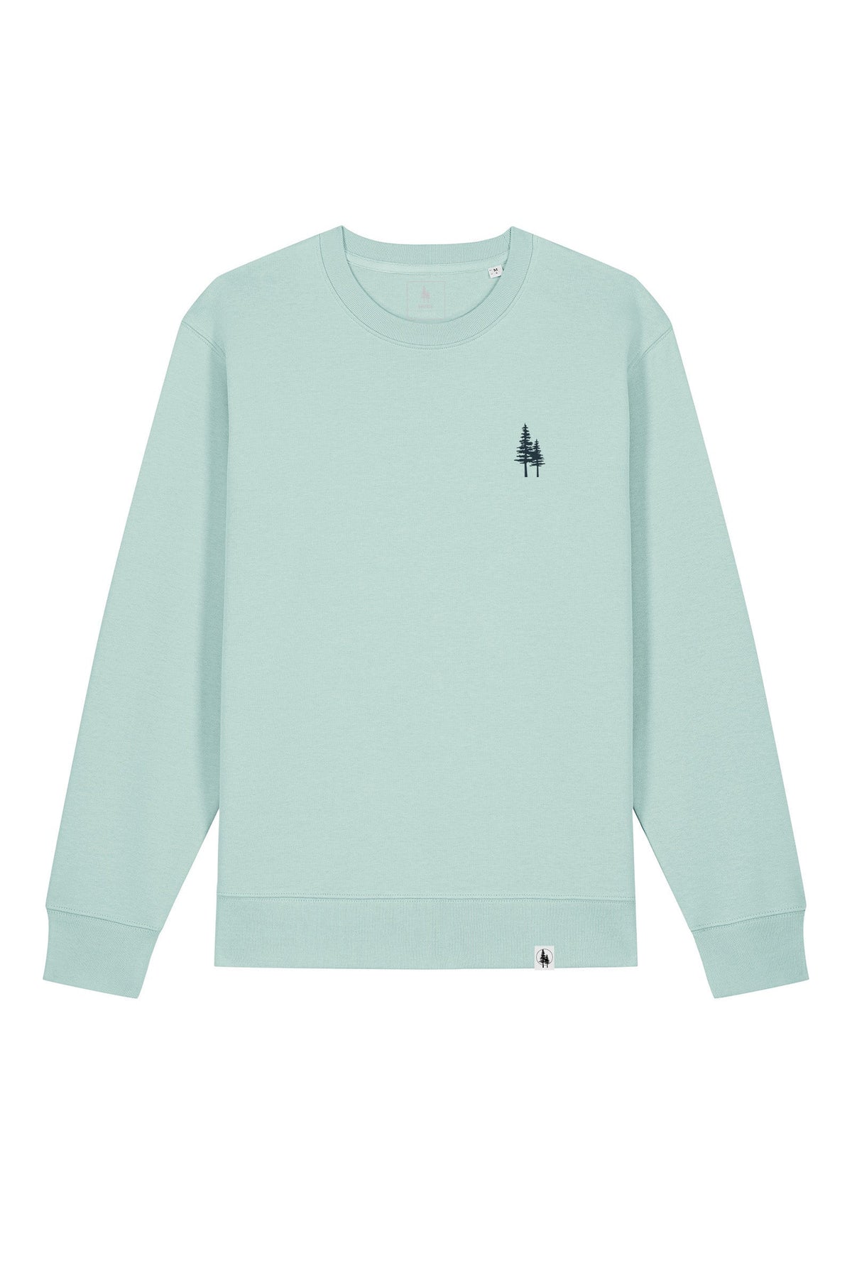 Bluza unisex subtire Mato, print Logo Empath – Caribbean Blue – față