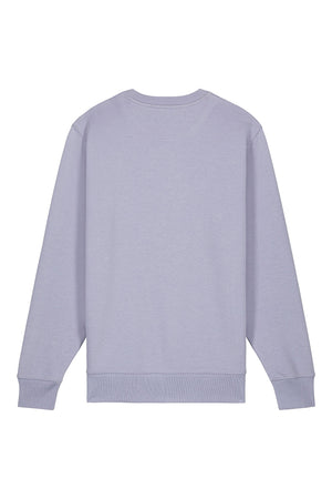 Bluza unisex subtire Mato, print Logo Empath – Lavender – spate