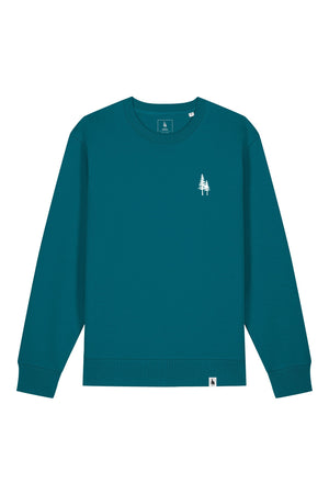 Bluza unisex subtire Mato, print Logo Empath – Ocean Depth – față