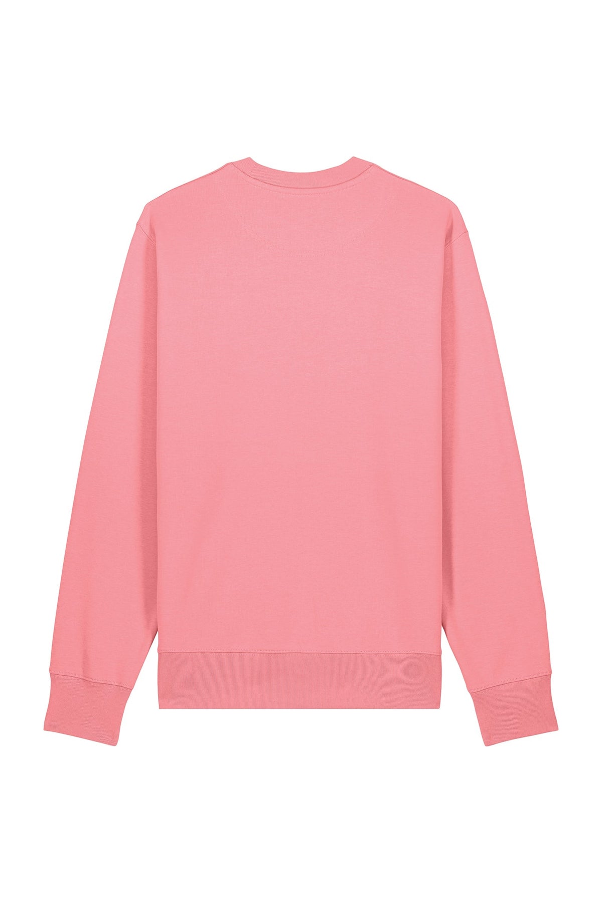 Bluza unisex subtire Mato, print No service, Pink Joy - spate