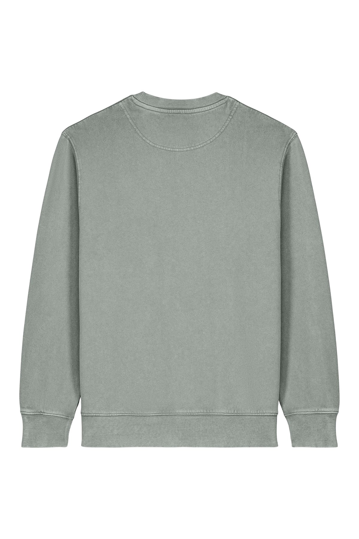 Bluza unisex subtire Mato Vintage, model simplu – G. Dyed Misty Grey – spate