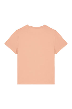 Tricou dama Mura, print Logo Empath – Peach – spate