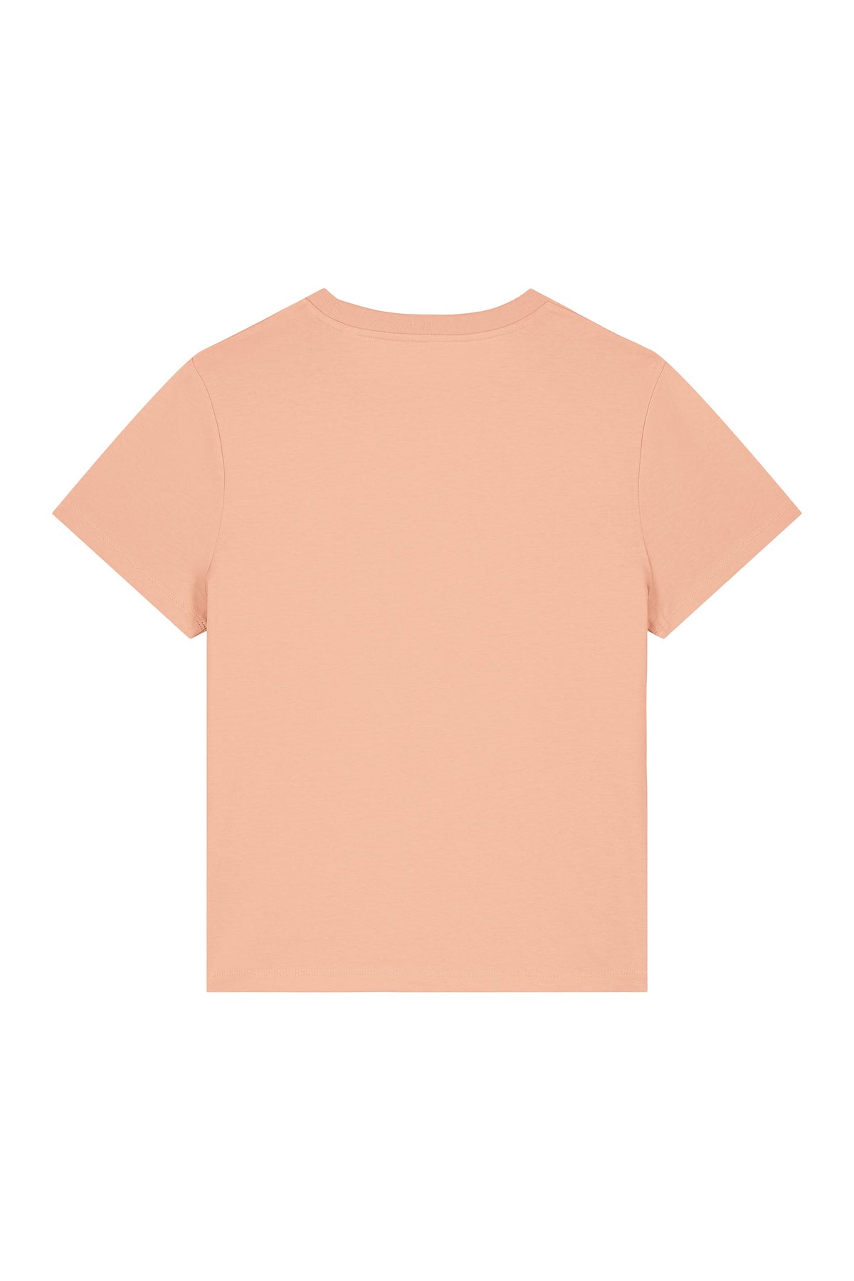 Tricou dama Mura, print Wood, Peach - spate