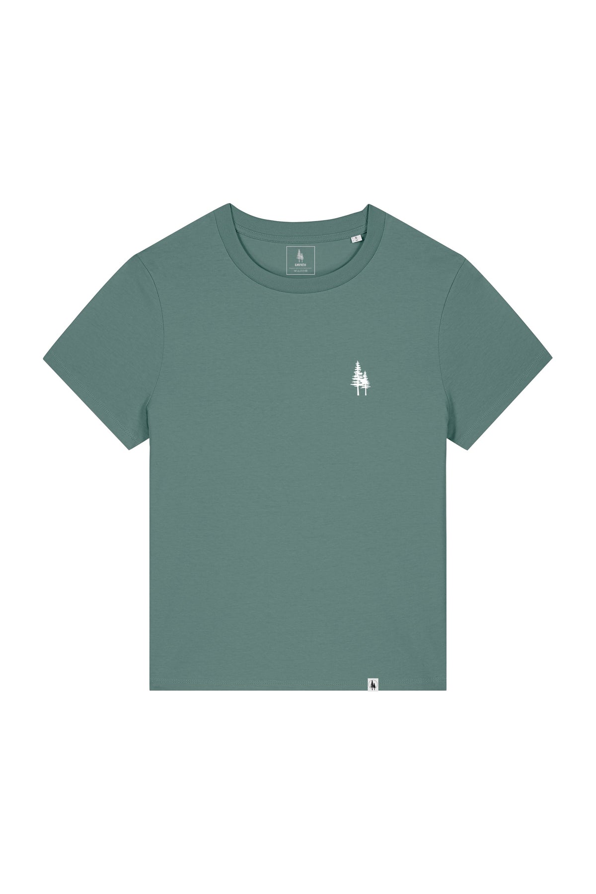Tricou dama Mura, print Logo Empath – Green Bay – față