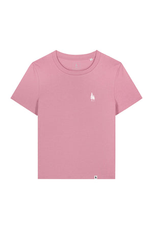 Tricou dama Mura, print Logo Empath – Lilac – față