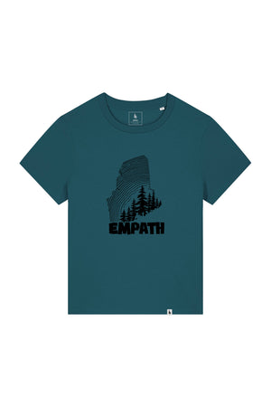 Tricou dama Mura, print Wood, Stargazer - față