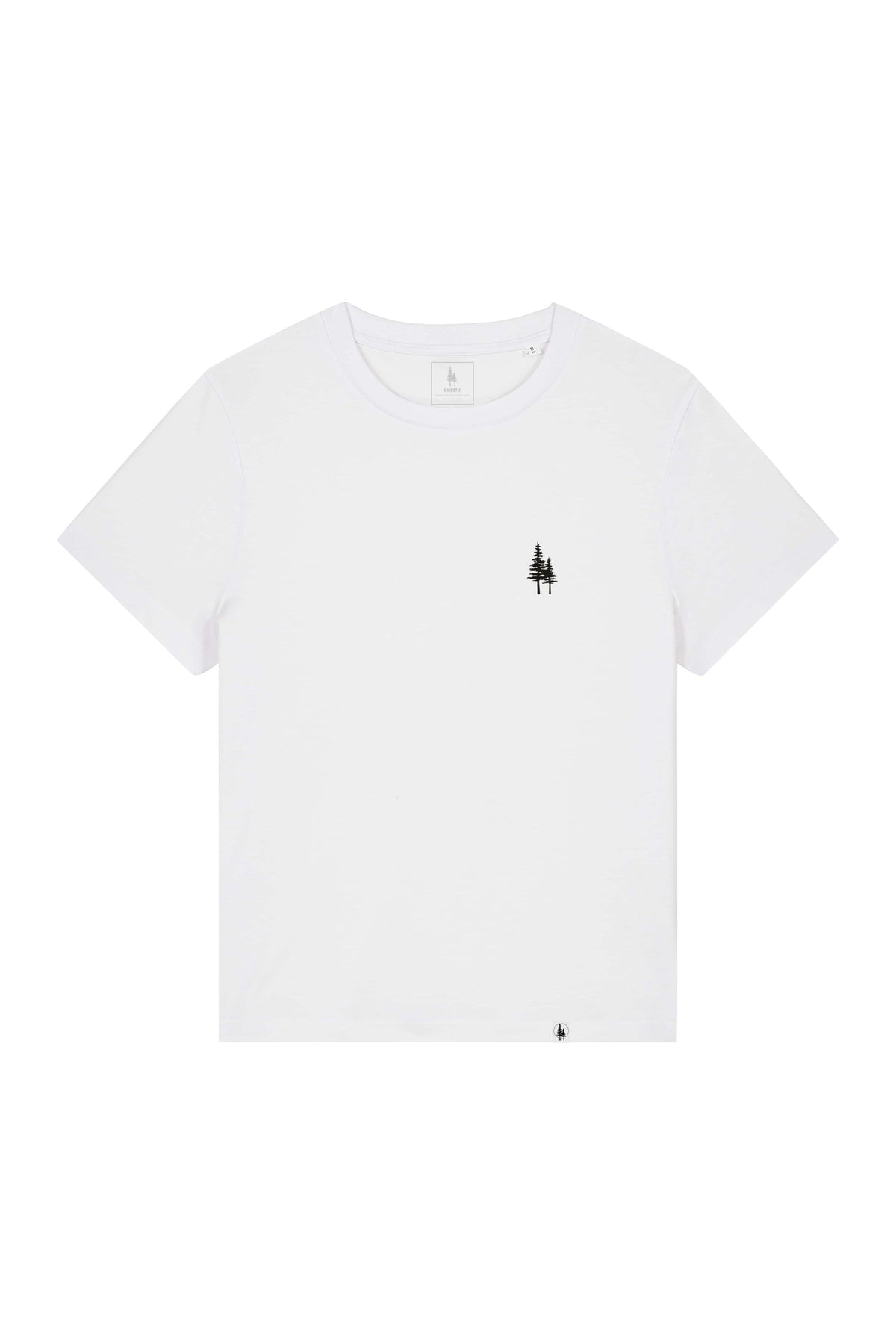 Tricou dama Mura, print Logo Empath – Alb – față
