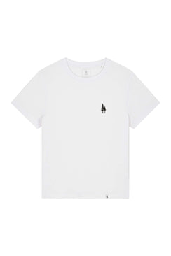 Tricou dama Mura, print Logo Empath – Alb – față