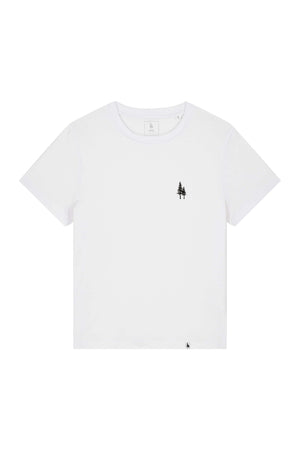 Tricou dama Mura, print Logo Empath – Alb – față