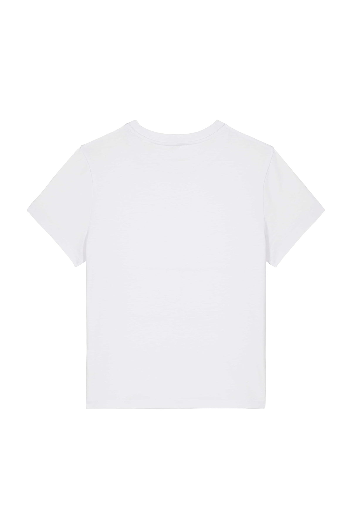 Tricou dama Mura, print Time to, Alb - spate