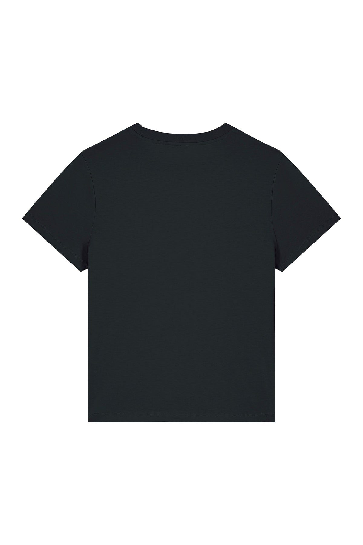 Tricou dama Mura, print Be an outsider, Negru - spate