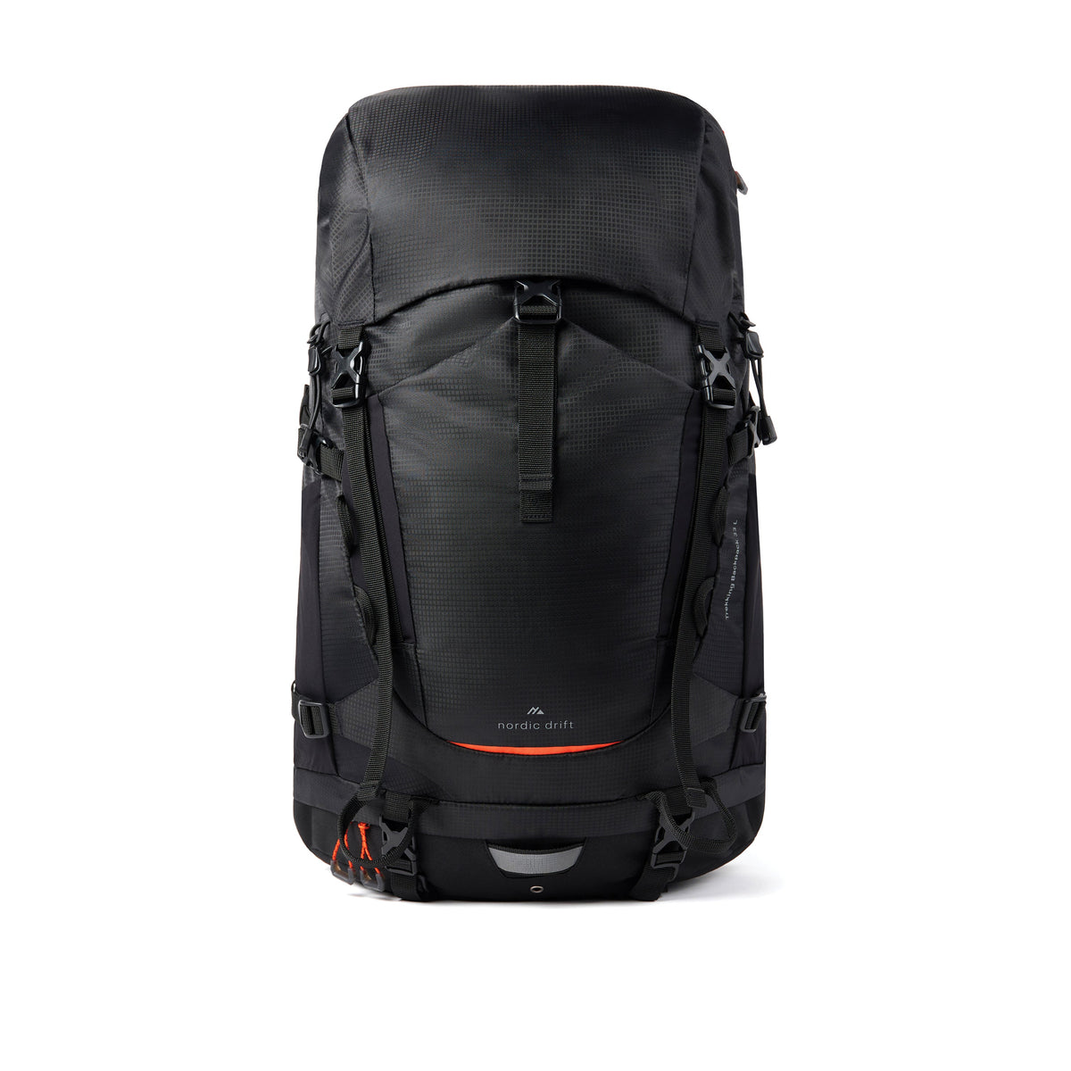 Rucsac drumeție Nordic Drift Trail RCS, 33L - Negru, vedere față