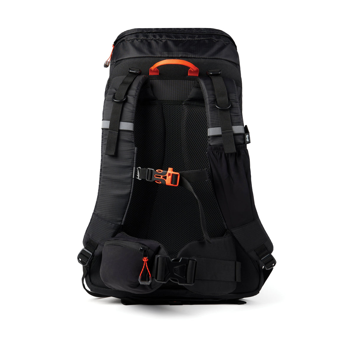 Rucsac drumeție Nordic Drift Trail RCS, 33L - Negru, sistem de purtare și spate reglabil