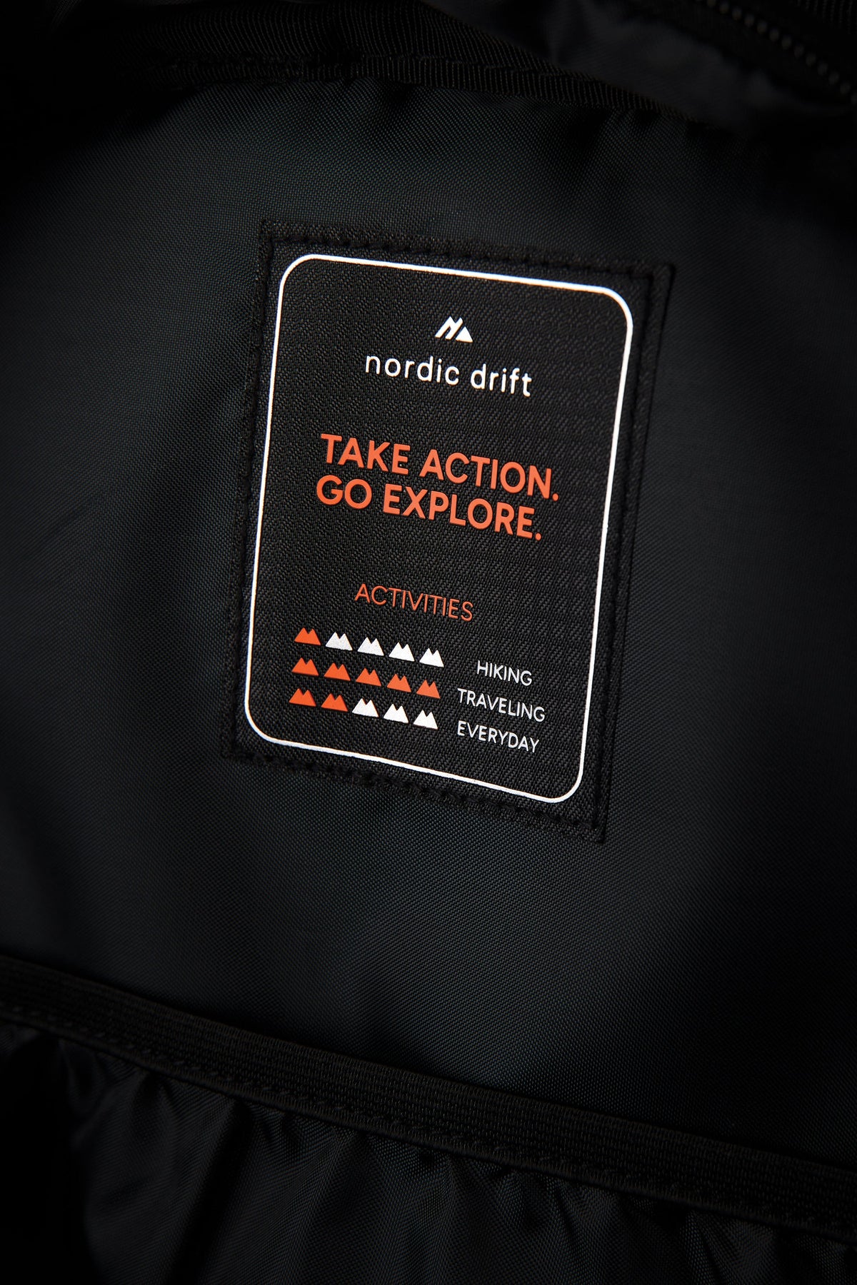 Rucsac Nordic Drift Trail RCS, 16L - etichetă FSC cu cod QR