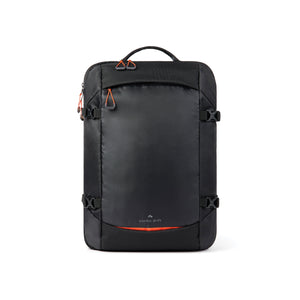 Rucsac de voiaj Nordic Drift RCS, 25L - Negru, vedere frontală