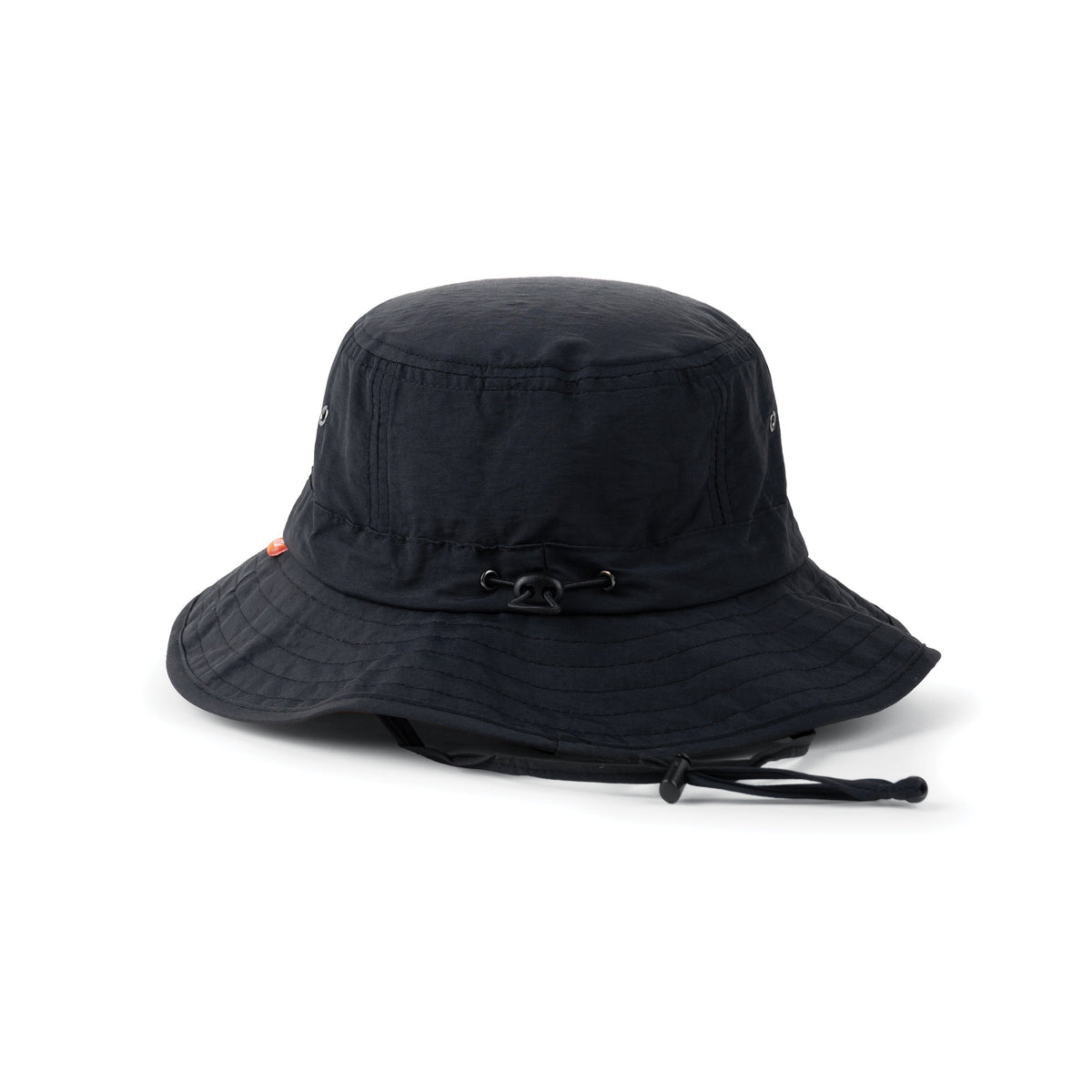 Bucket Hat Nordic Drift Horizon RCS, UPF 50+ - Negru, cu șnur de bărbie