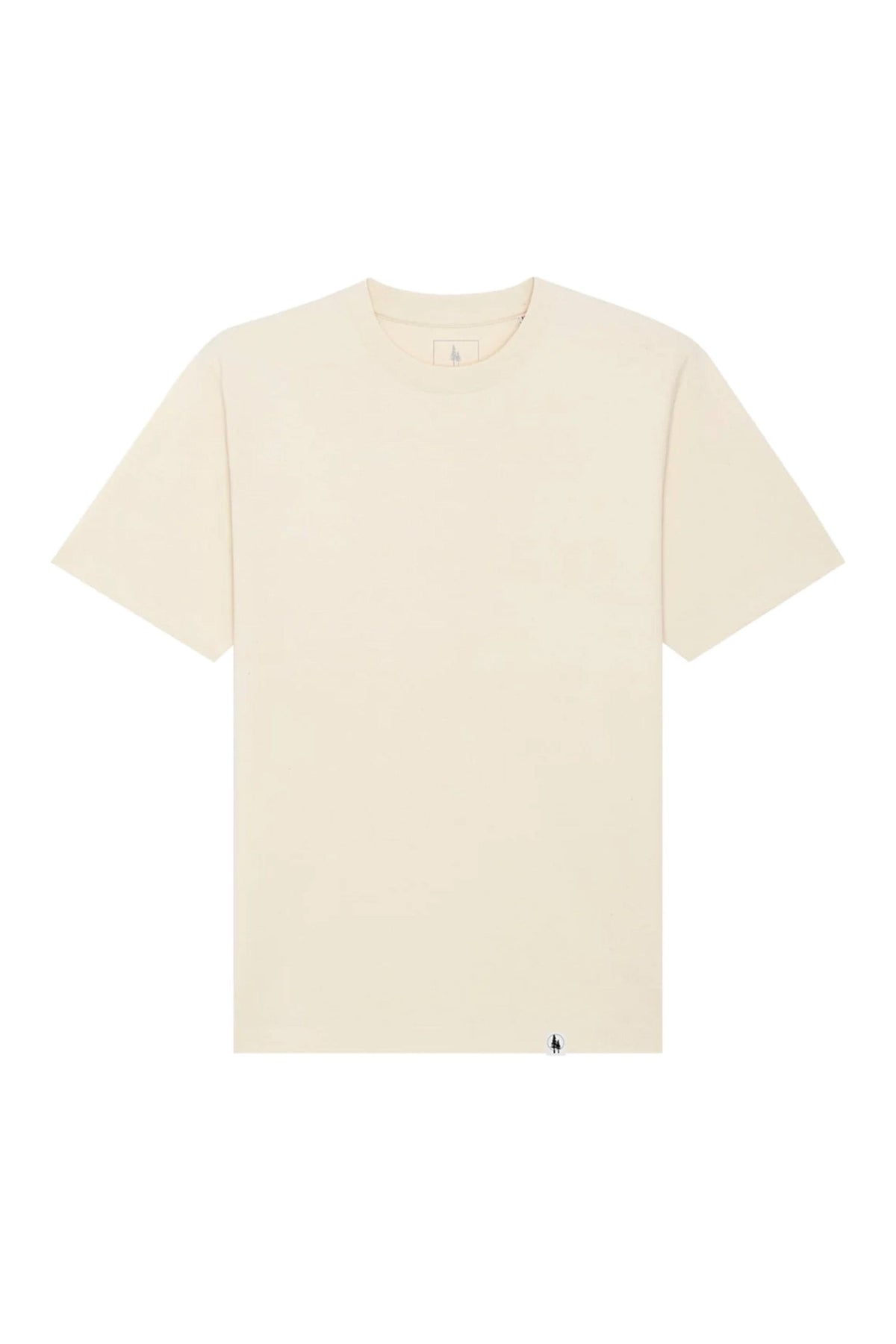 Tricou unisex Friz, Logo Brodat – Natural Raw – spate