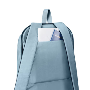 Rucsac laptop XD Design Switch 2-in-1, 22L - Albastru deschis, buzunar ascuns pe spate