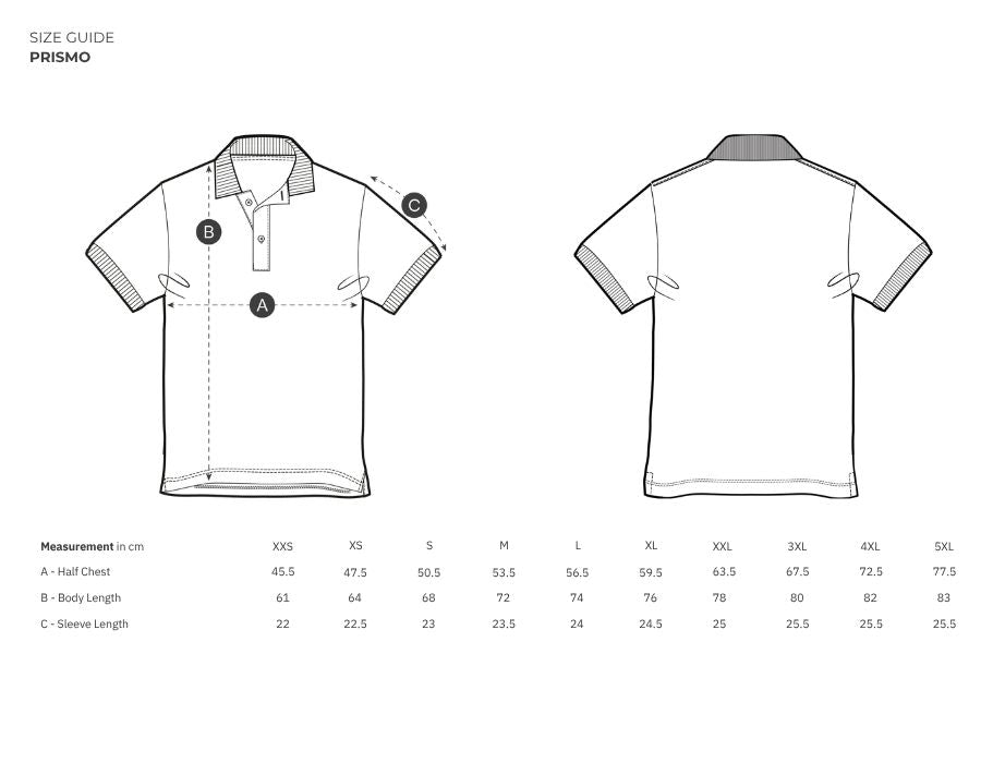 Tricou polo unisex Prismo