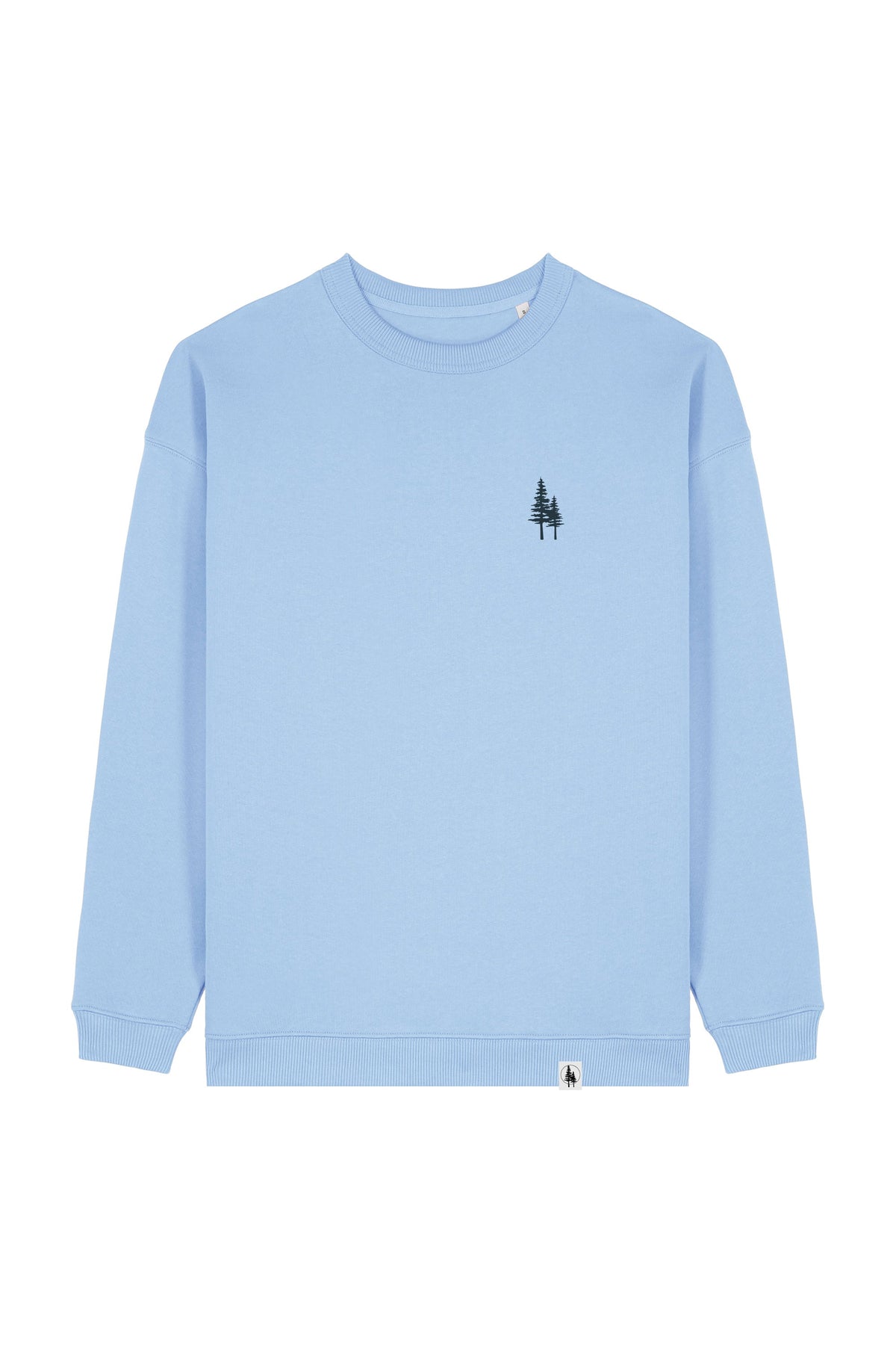 Bluza dama Paloma, print Logo Empath – Blue Soul – față