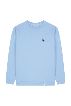 Bluza dama Paloma, print Logo Empath – Blue Soul – față