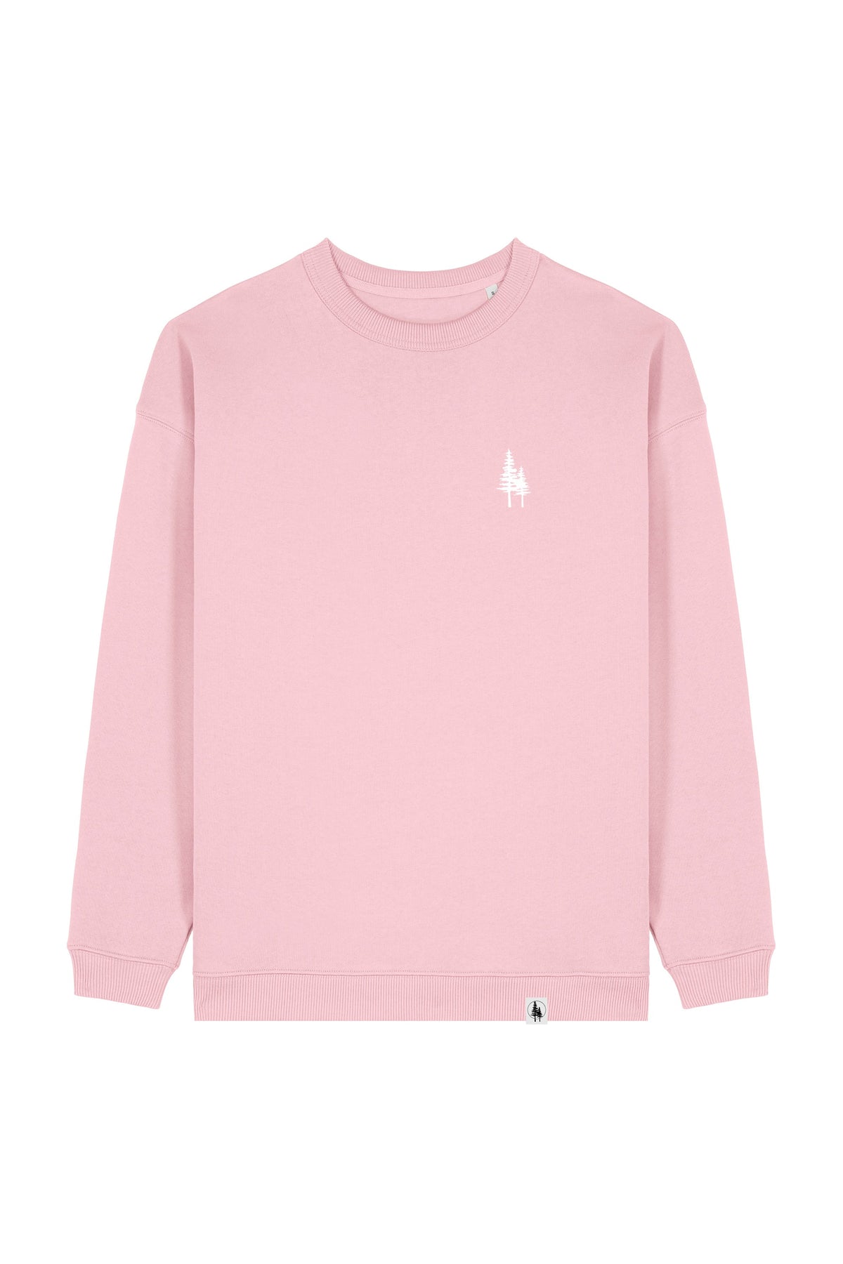 Bluza dama Paloma, print Logo Empath – Cotton Pink – față