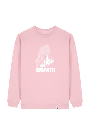 Bluza dama Paloma, print Wood, Cotton Pink - față