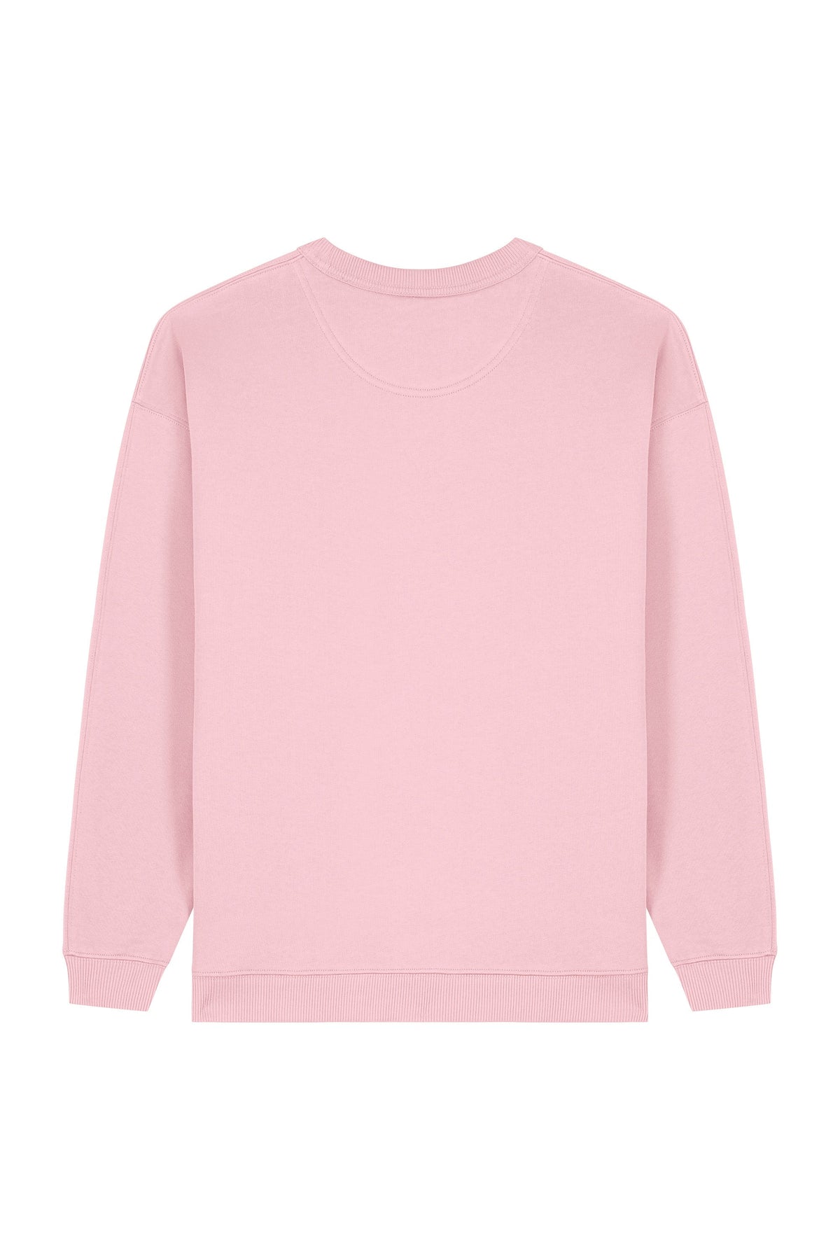 Bluza dama Paloma, print Time to, Cotton Pink - spate