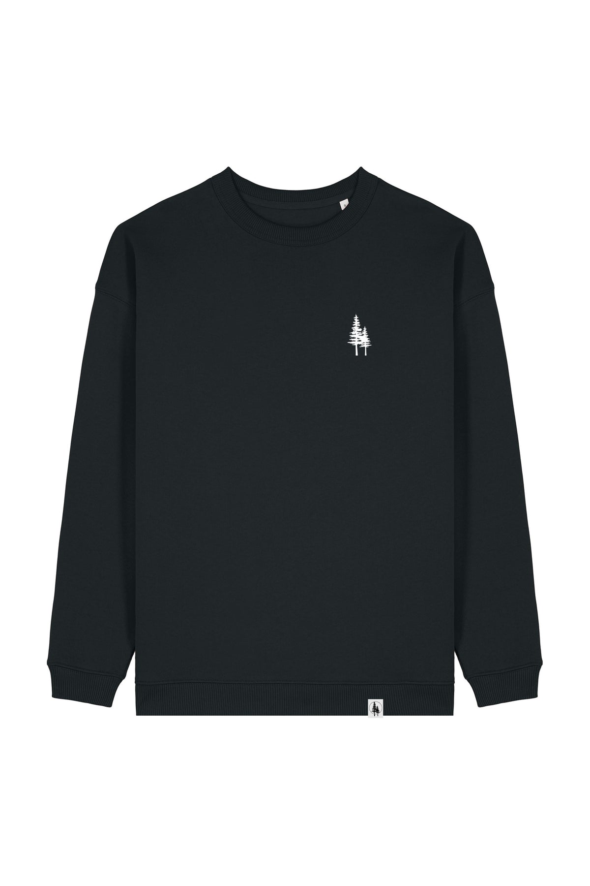 Bluza dama Paloma, print Logo Empath – Negru – față