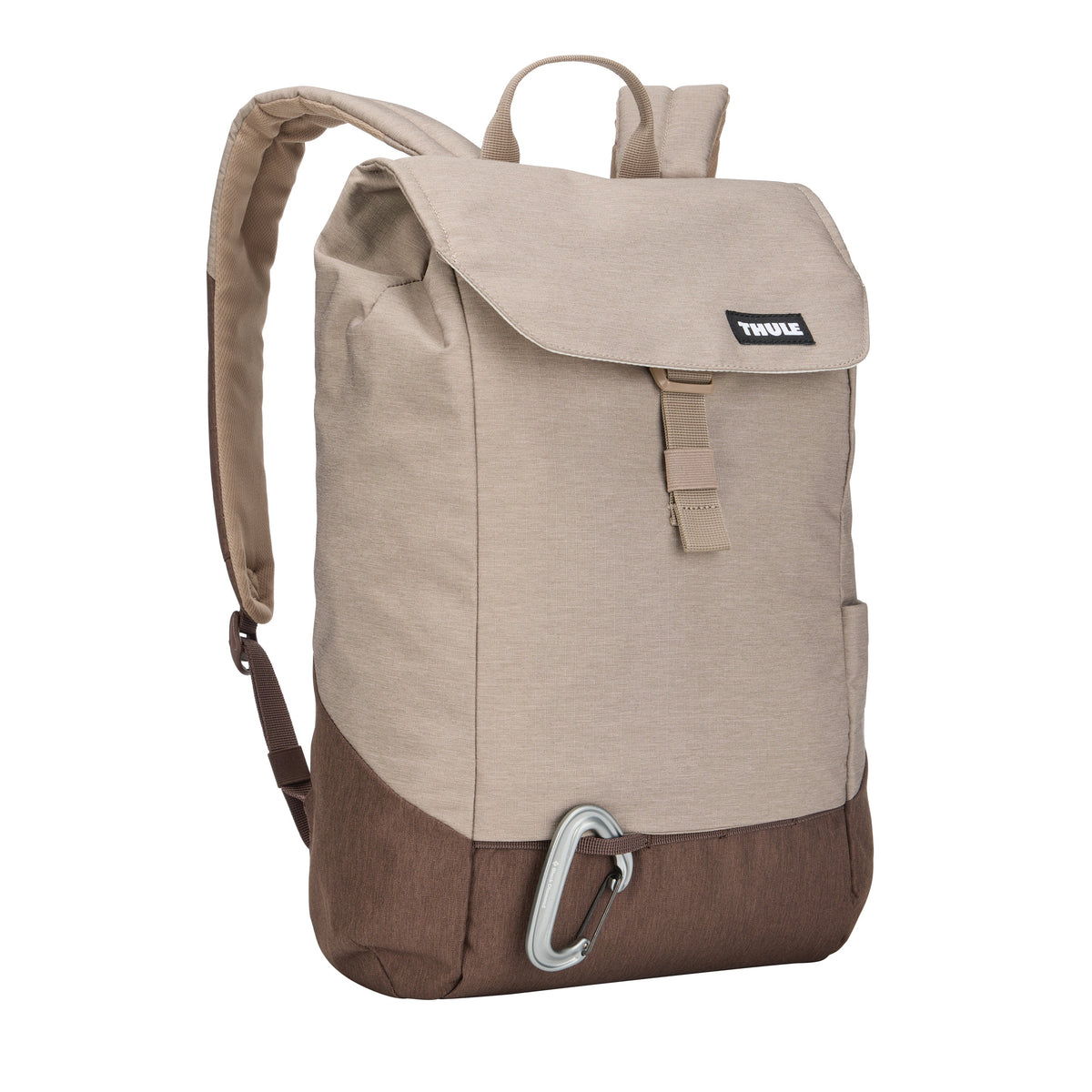 Rucsac laptop Thule Lithos, 16L - Bej, detaliu lateral