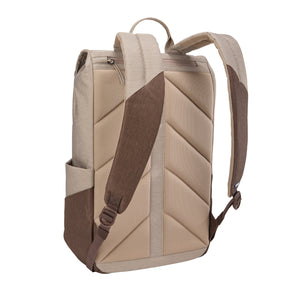 Rucsac laptop Thule Lithos, 16L - Bej, spate și bretele
