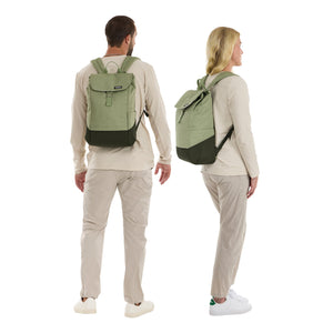 Rucsac laptop Thule Lithos, 16L - Verde, purtat pe spate