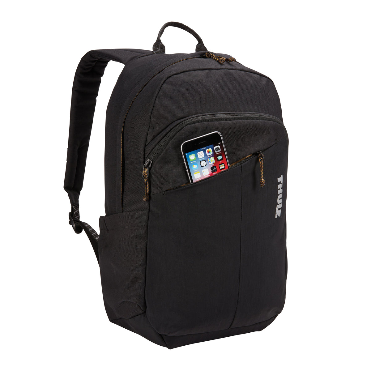 Rucsac laptop Thule Indago, 23L - Negru, buzunar frontal cu telefon