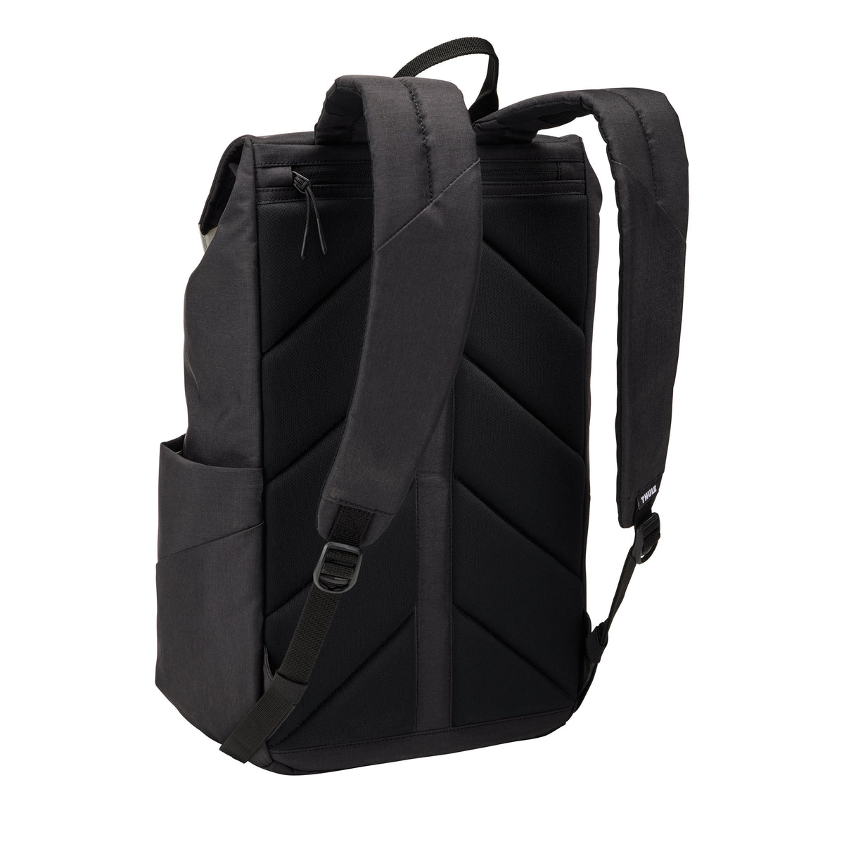 Rucsac laptop Thule Lithos, 16L - Negru, spate și bretele