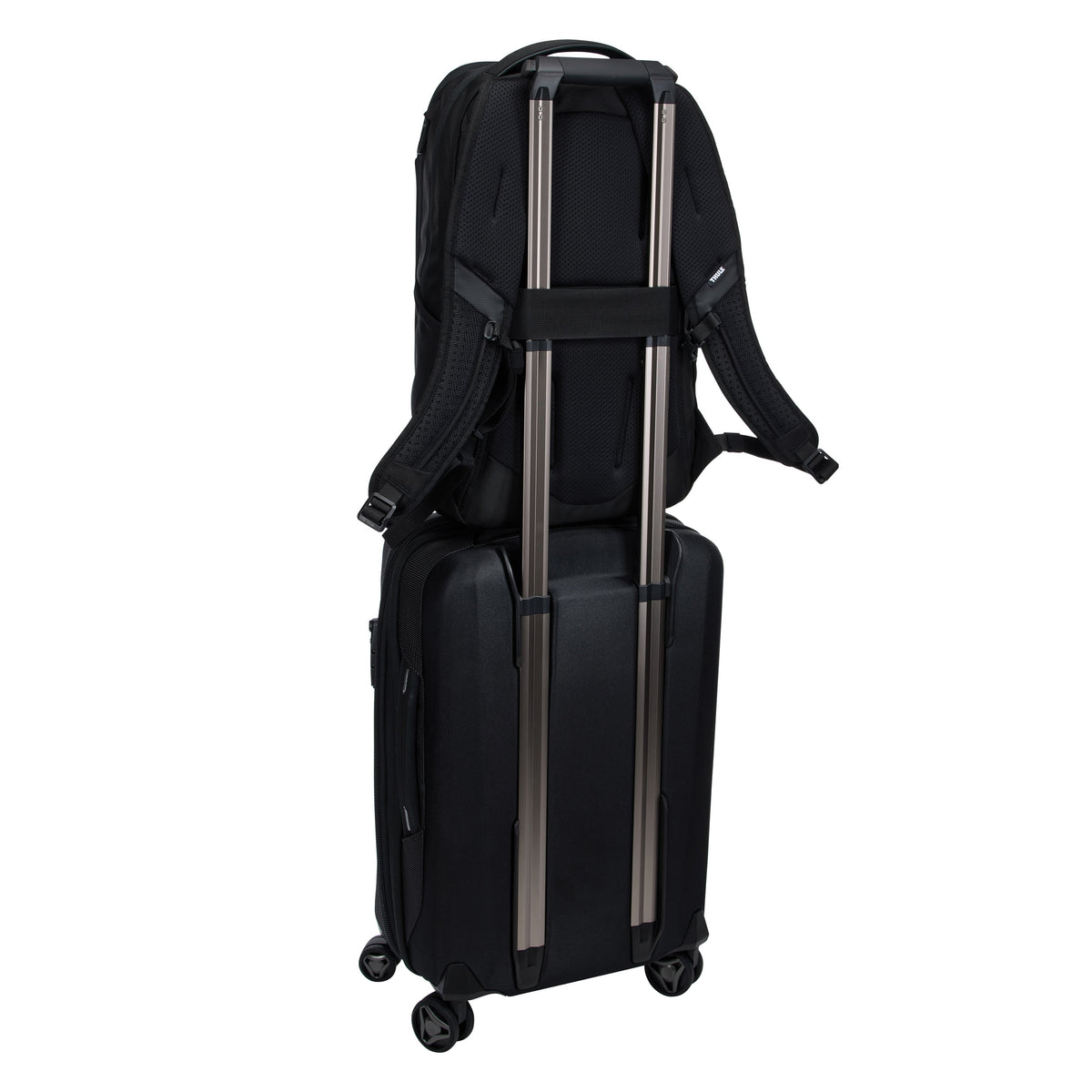Rucsac laptop Thule Accent, 23L - fixat pe mânerul trolerului
