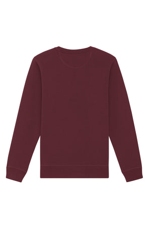 Bluza unisex Rolan, print Logo Empath – Burgundy – spate