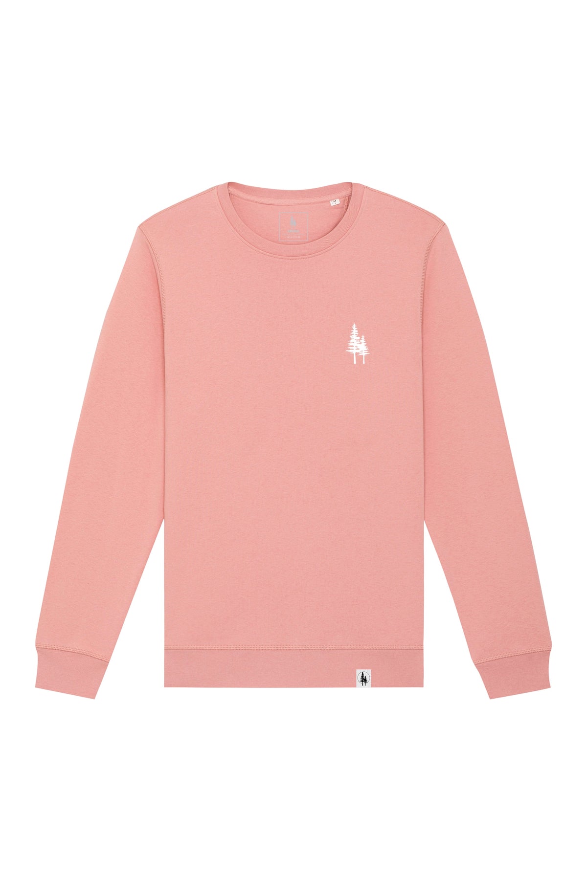 Bluza unisex Rolan, print Logo Empath – Canyon Pink – față