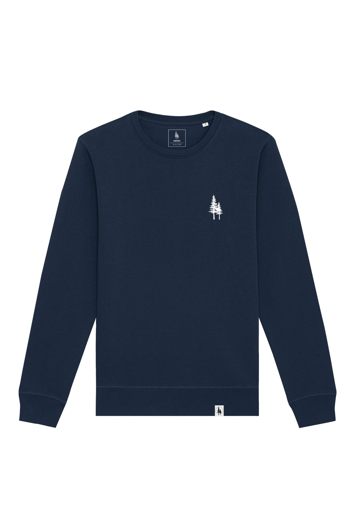 Bluza unisex Rolan, print Logo Empath – Navy – față