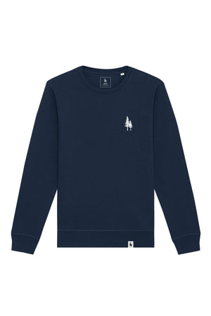 Bluza unisex Rolan, print Logo Empath – Navy – față