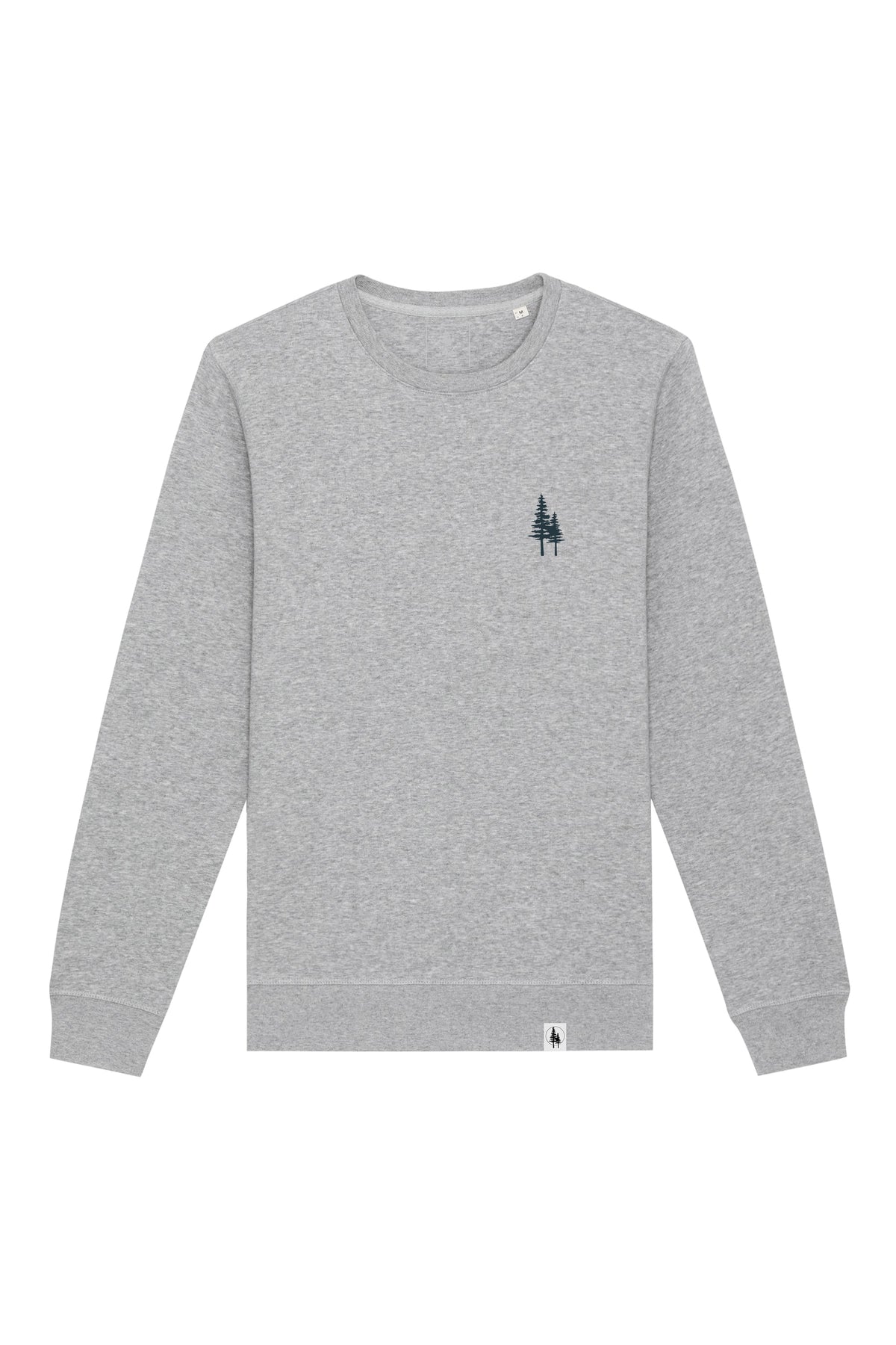 Bluza unisex Rolan, print Logo Empath – Heather Grey – față