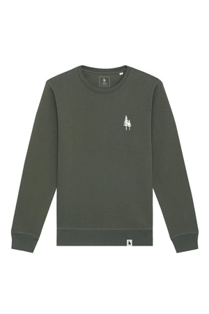 Bluza unisex Rolan, print Logo Empath – Khaki – față