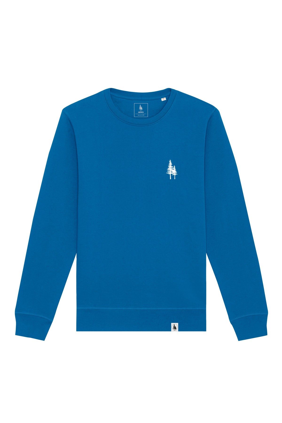 Bluza unisex Rolan, print Logo Empath – Royal Blue – față