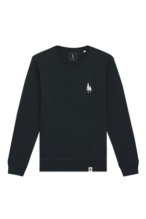 Bluza unisex Rolan, print Logo Empath – Negru – față