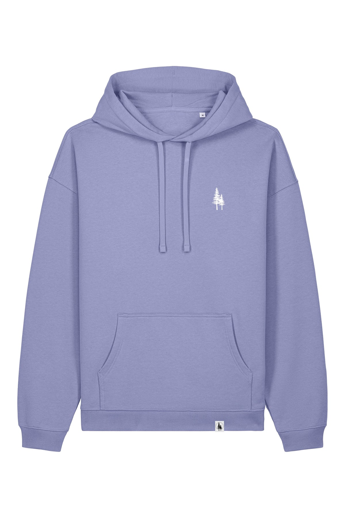 Hanorac oversized unisex Slam, print Logo Empath – Violet – față